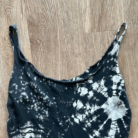 Raquel Allegra Constellation Layering Tank Dress Black XS Made in USA - Picture 3 of 5